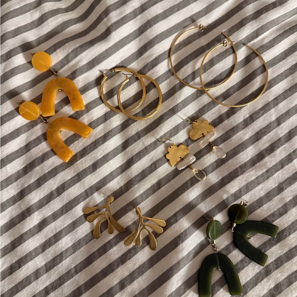 Madewell Statement Earrings Set - image 1